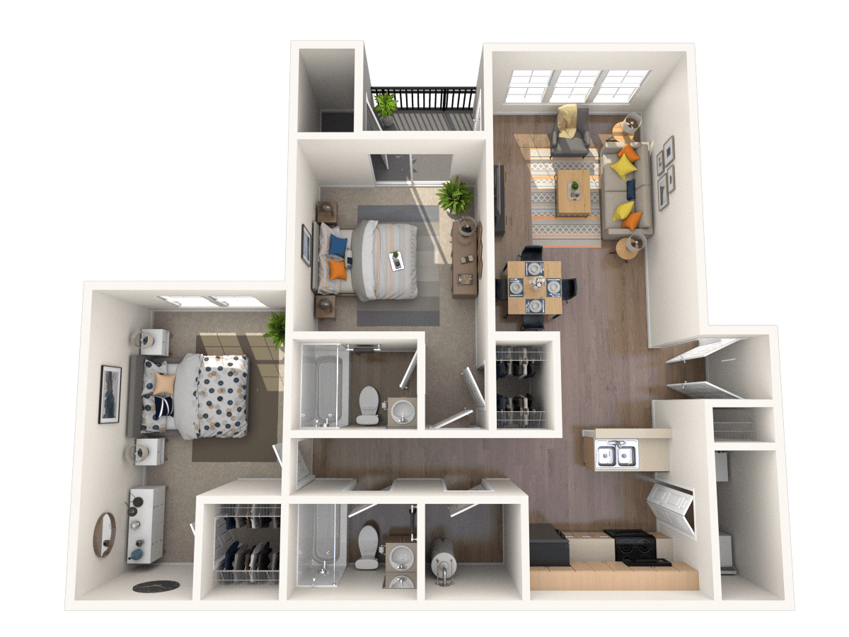 B3 - Falcon floor plan